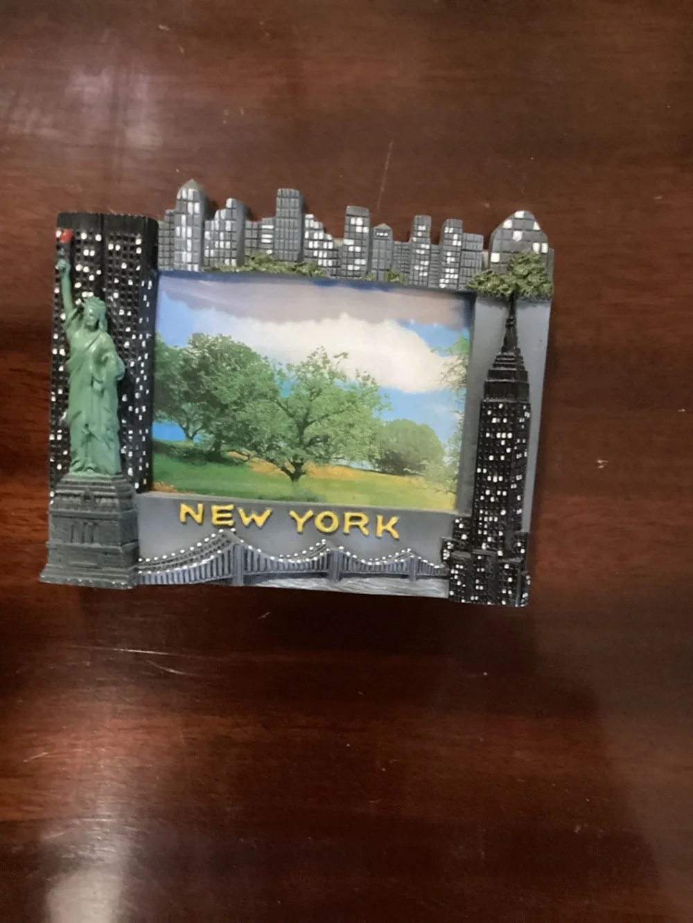 Vintage New York Picture Frame
